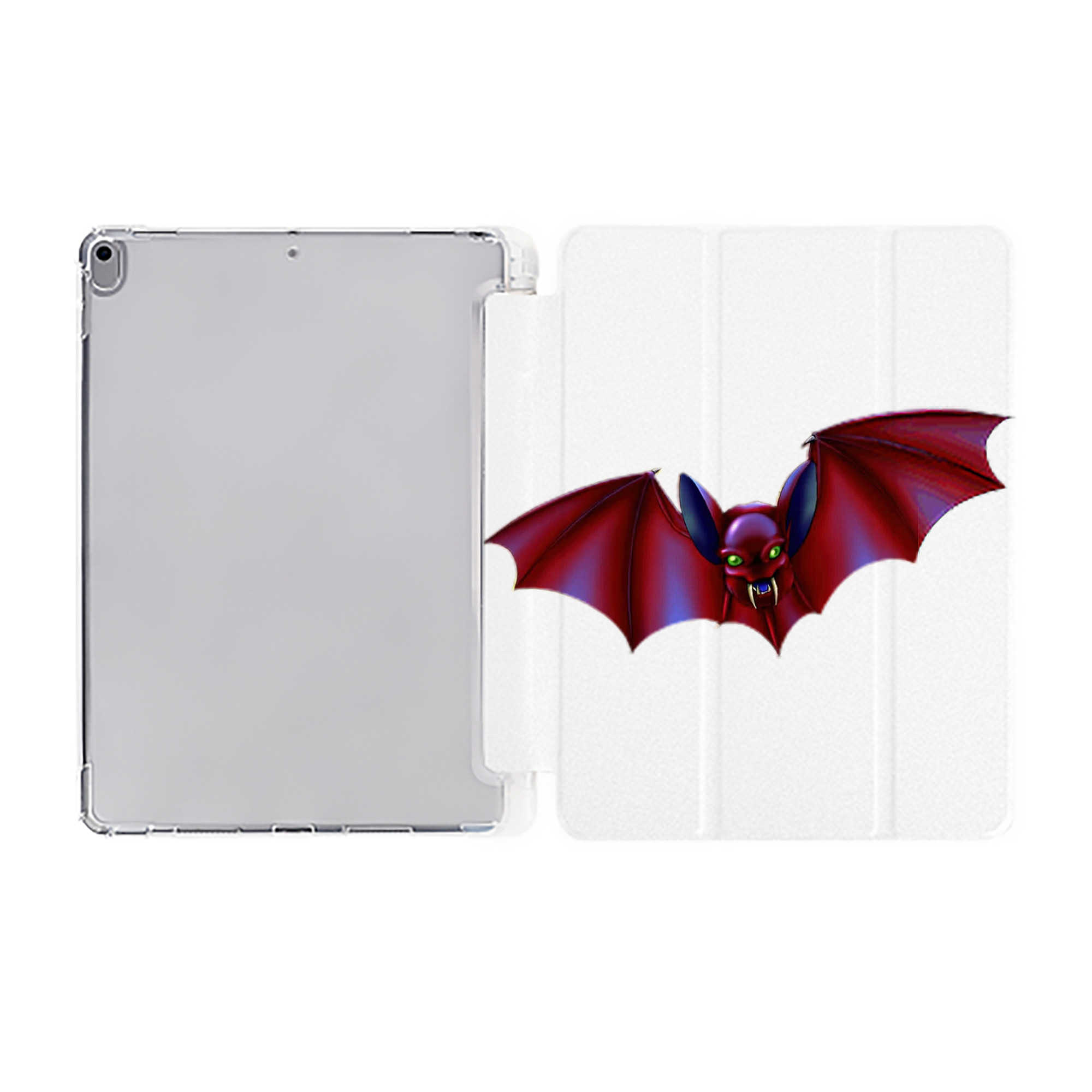 （画像用） 遊☆戯☆王 Yu-Gi-Oh! IPad ケース ペン収納付き 三つ折りスタンド PUレザー×シリコン 対応機種9.5/10.5/10.9インチ